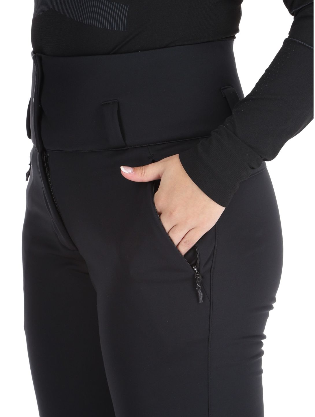 Rukka, Soikko pantalon de ski en softshell femmes Basic Black noir 