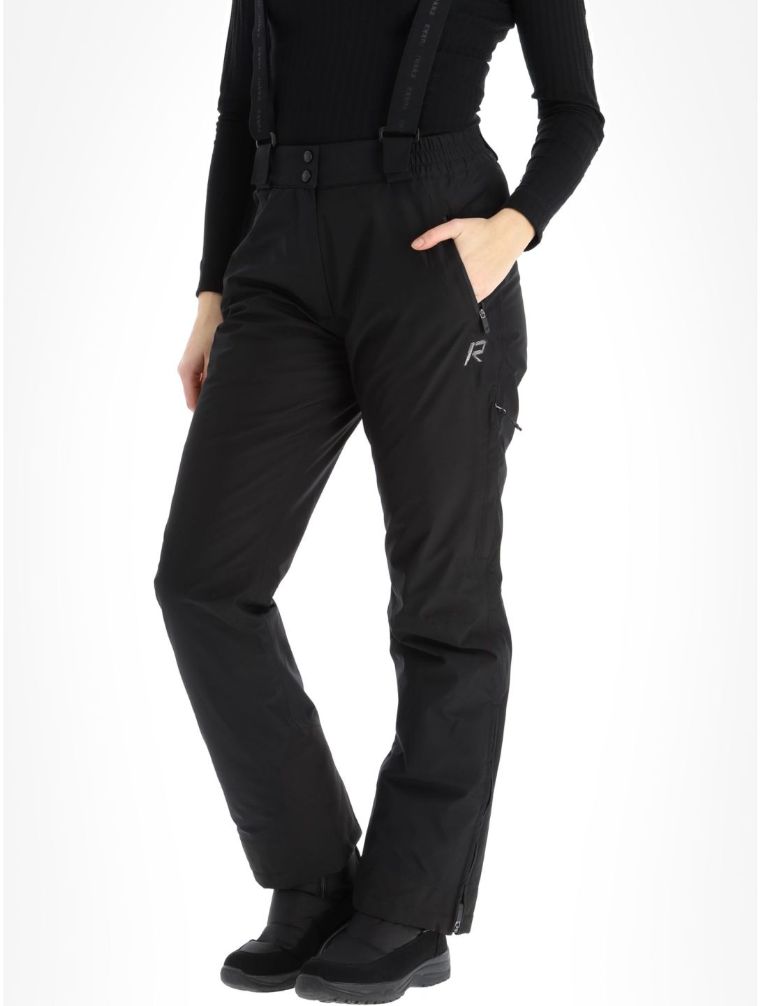 Rukka, Santtio pantalon de ski femmes Black noir 