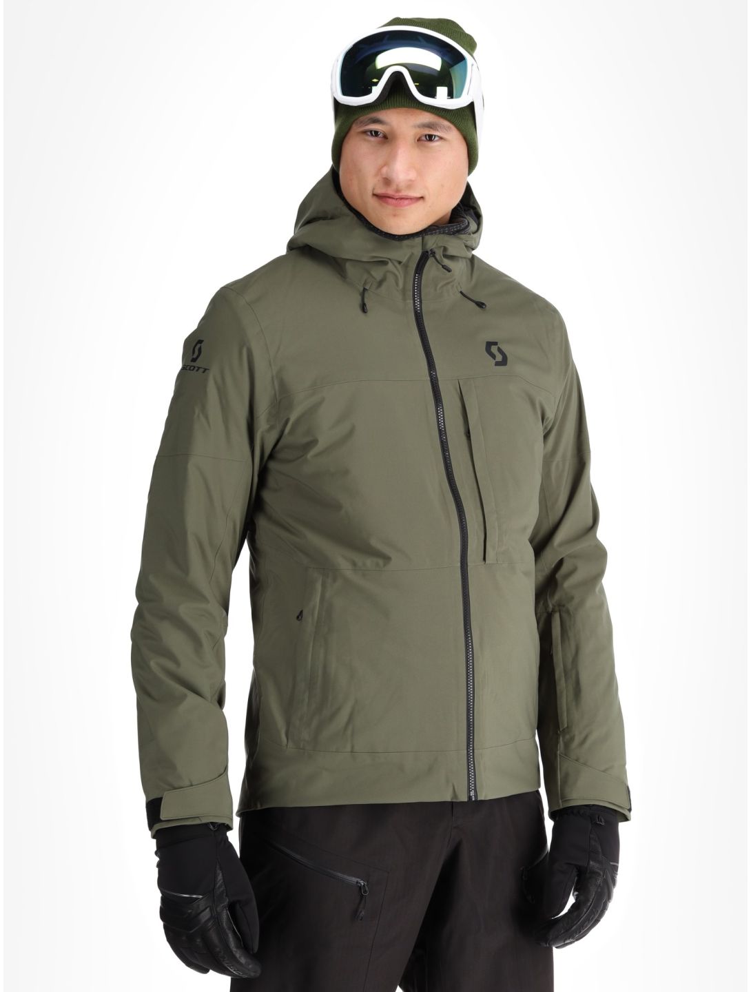 Scott, Jacket M's Ultimate Dryo 10 veste de ski hommes Douglas Green vert 