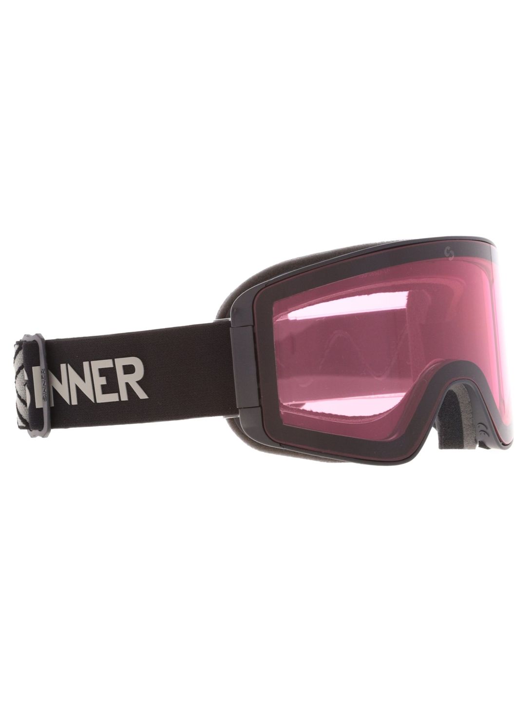 Sinner, Aura lunettes de ski objectif supplémentaire unisexe Matt Black noir 