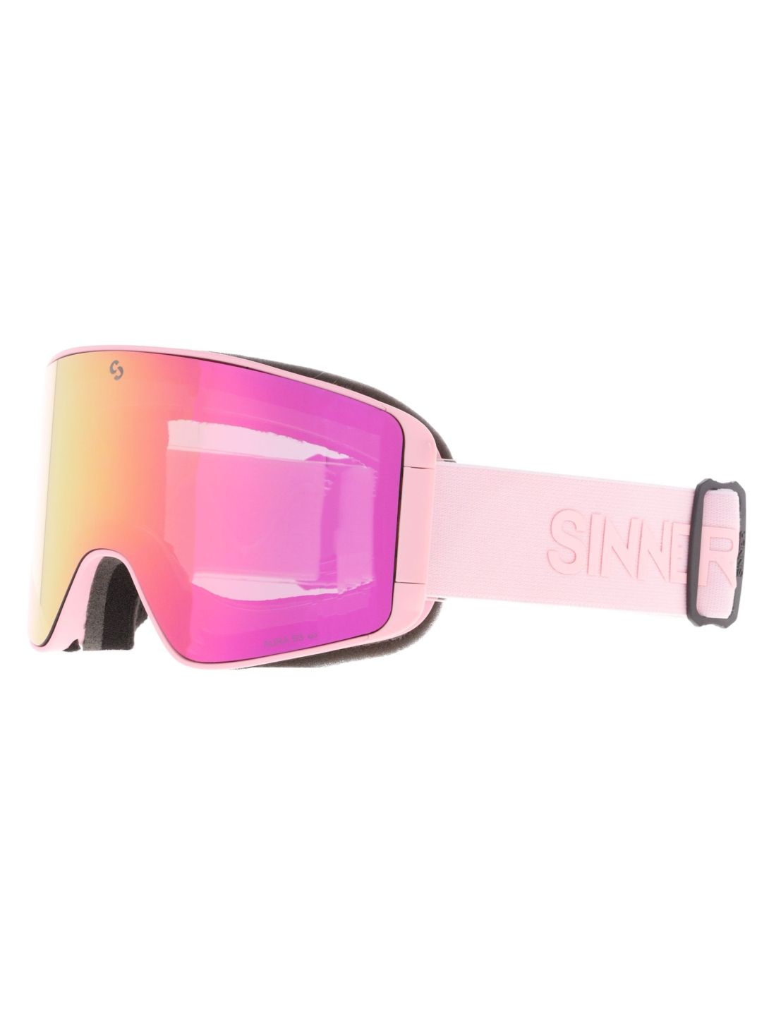 Sinner, Aura lunettes de ski objectif supplémentaire unisexe Matt Pink rose 