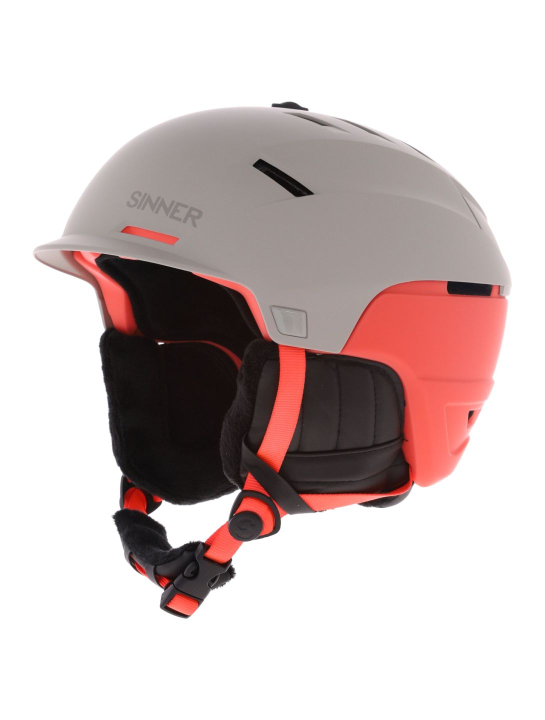 Sinner, Beartooth casque de ski unisexe Matt Orange orange 