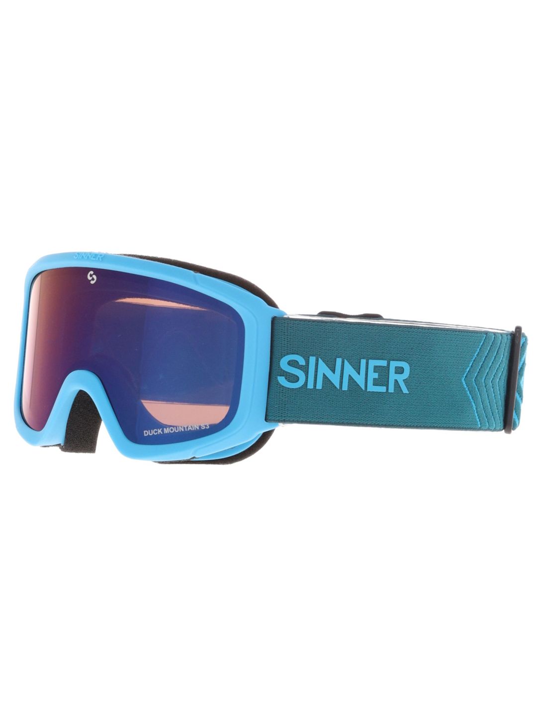 Sinner, Duck Mountain lunettes de ski enfants Matt Blue bleu 