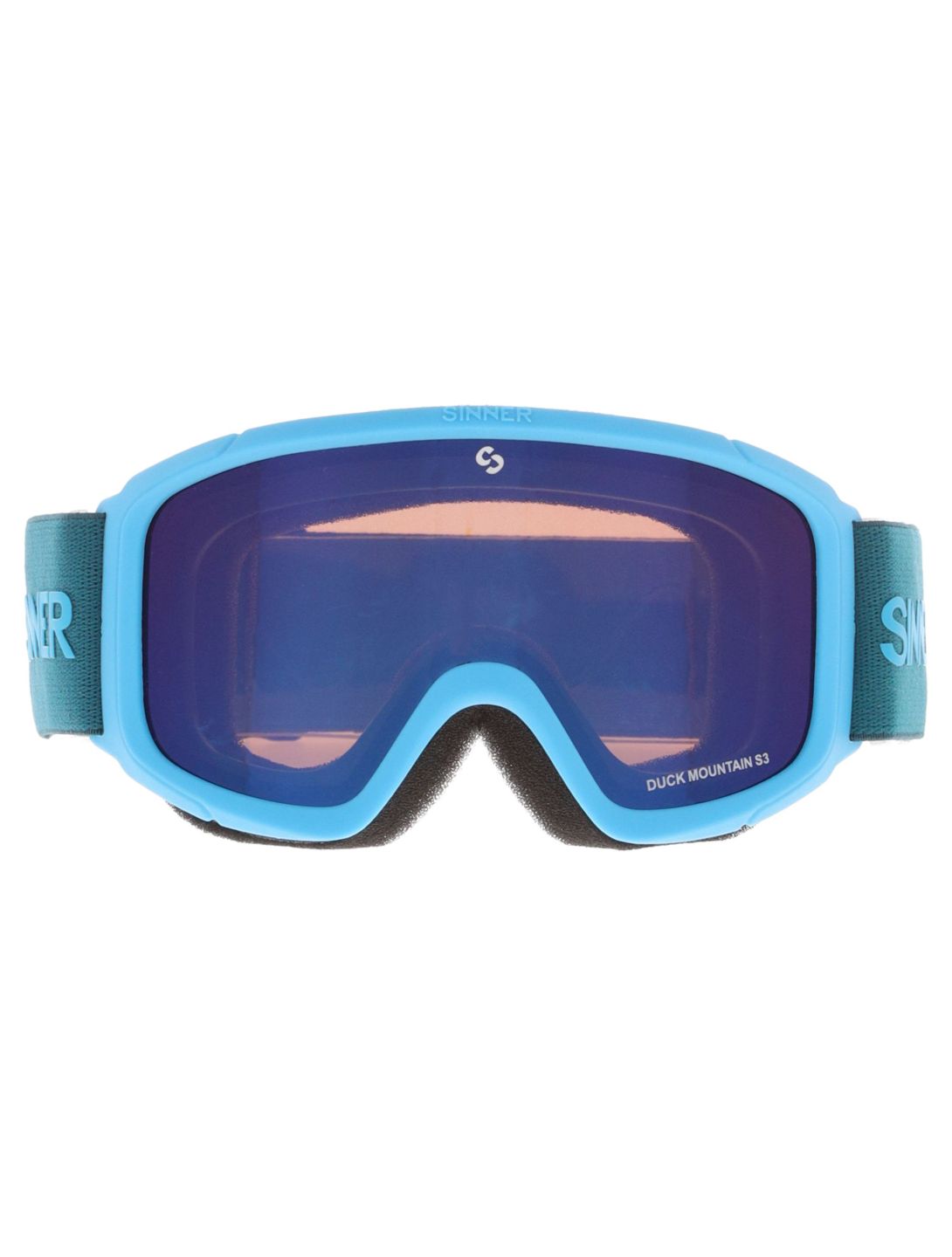 Sinner, Duck Mountain lunettes de ski enfants Matt Blue bleu 