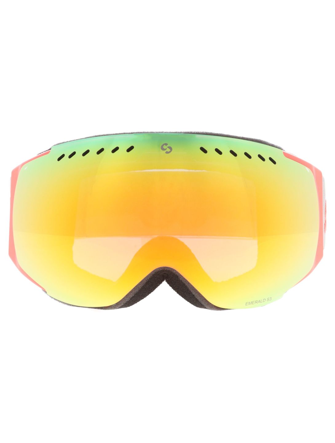 Sinner, Emerald lunettes de ski unisexe Matt Orange gris, orange 