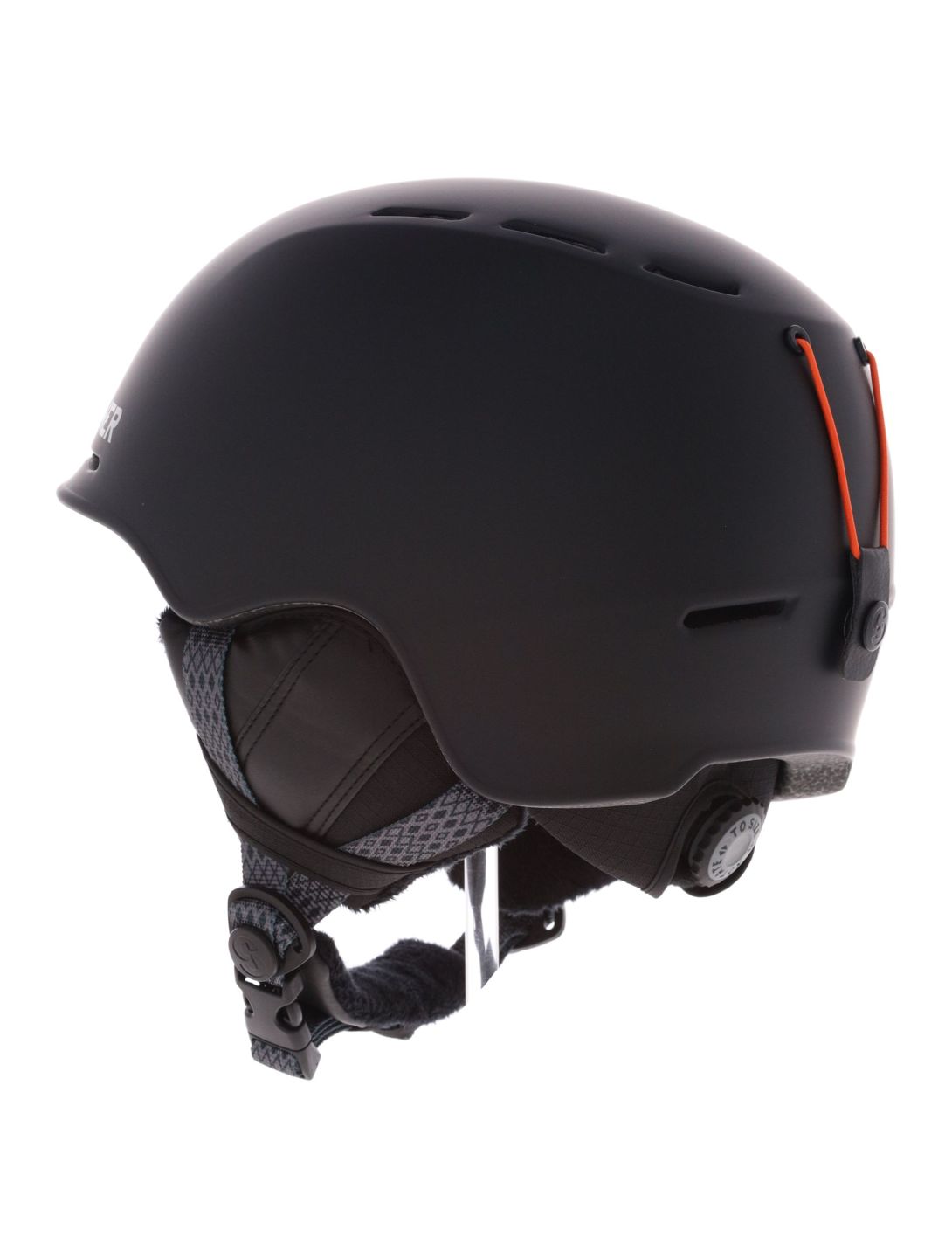 Sinner, Fortune casque de ski unisexe Matt Black noir 