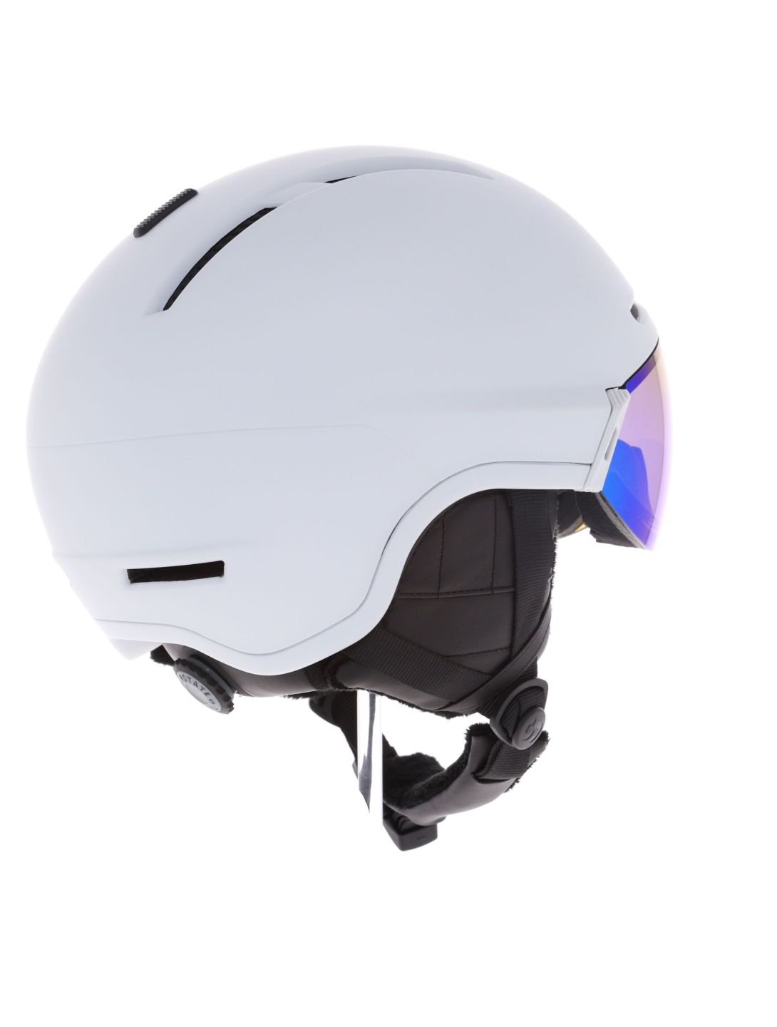 Sinner, Montblanc casque de ski avec visière unisexe Matt White blanc 