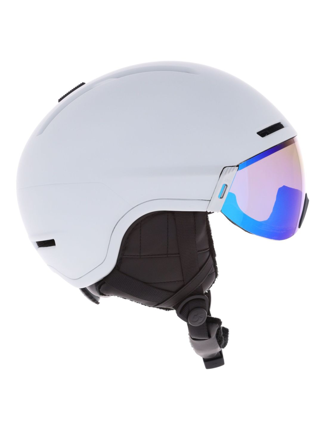 Sinner, Montblanc casque de ski avec visière unisexe Matt White blanc 