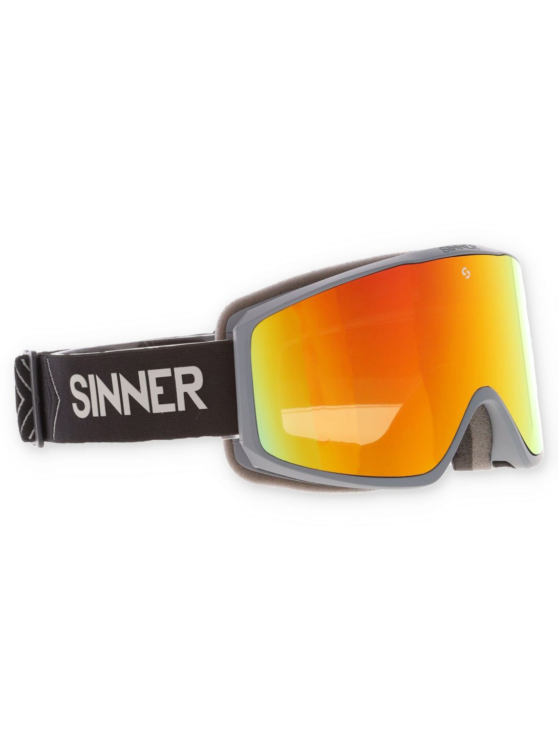 Sinner, Sin Valley lunettes de ski unisexe Matt Dark Grey gris 