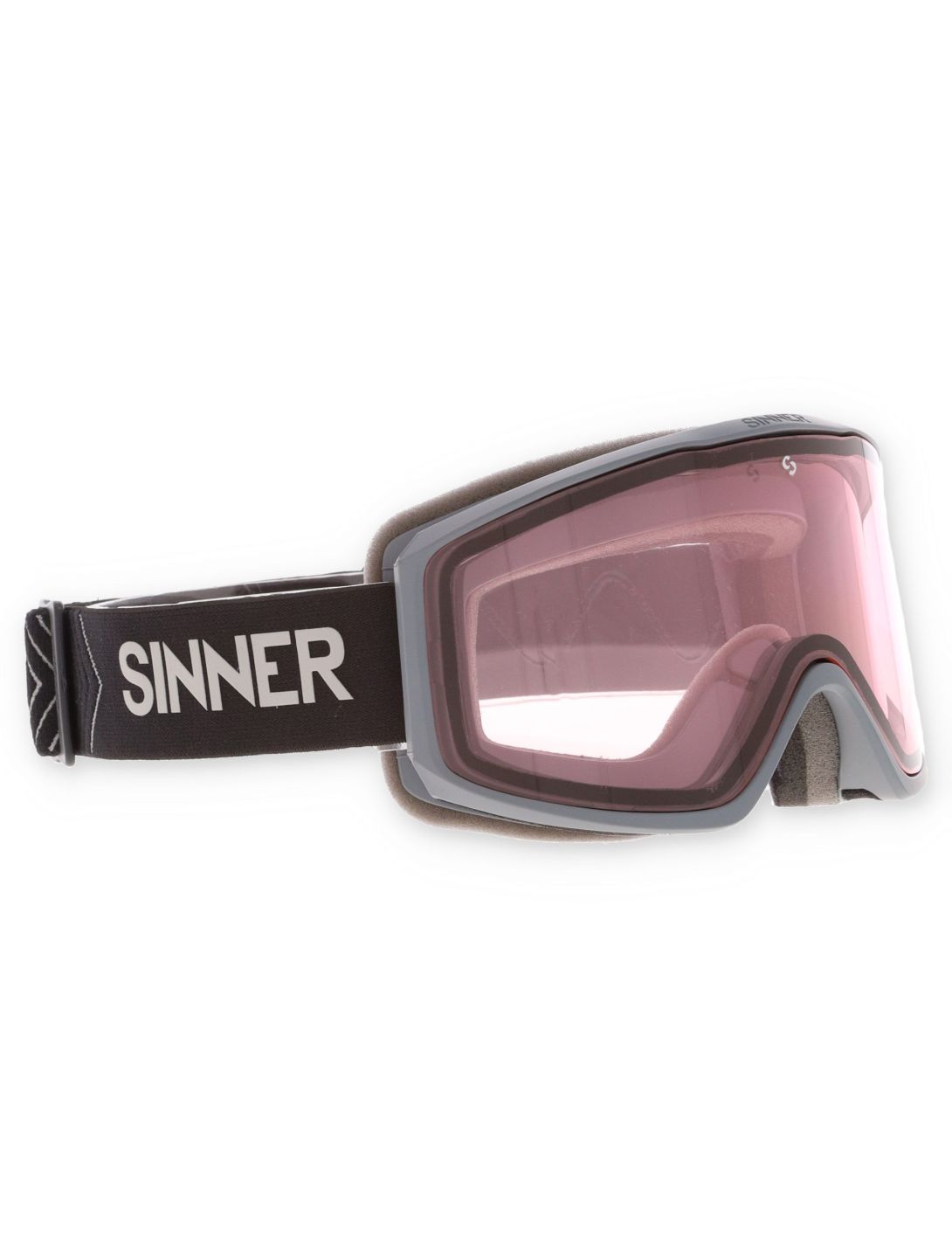 Sinner, Sin Valley lunettes de ski unisexe Matt Dark Grey gris 