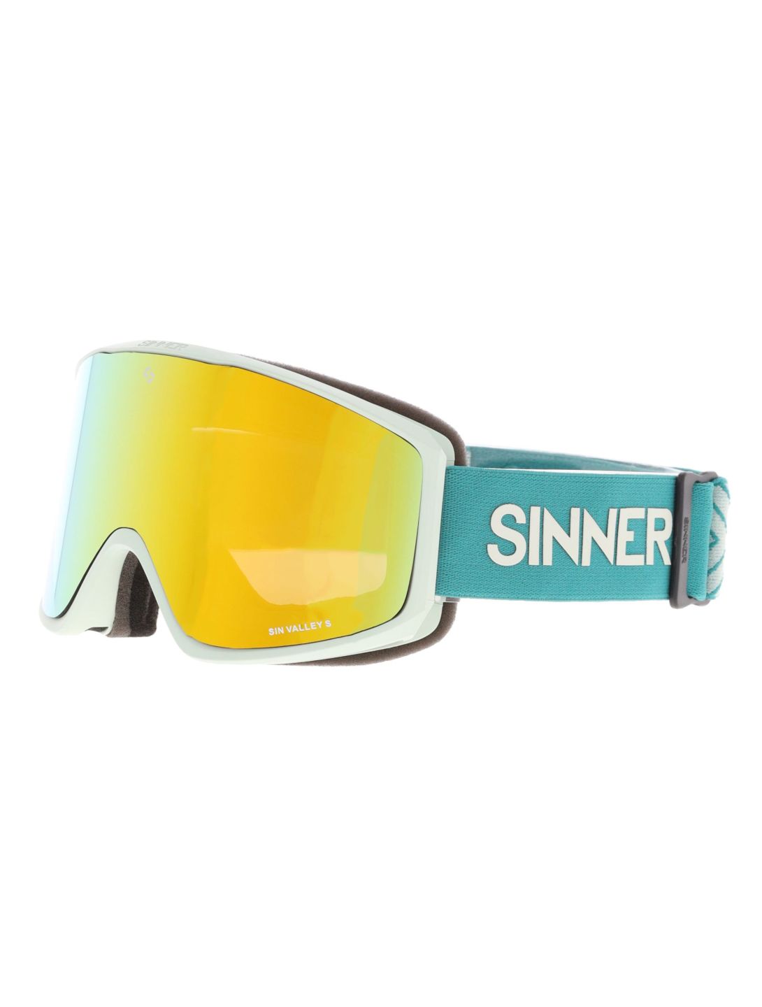 Sinner, Sin Valley S lunettes de ski unisexe Matt Light Mint vert 