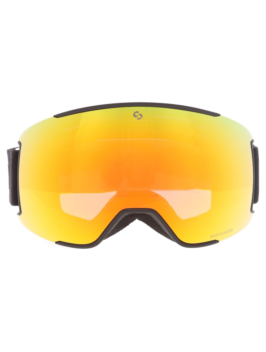 Sinner, Snowflake lunettes de ski objectif supplémentaire unisexe Matt Black noir 