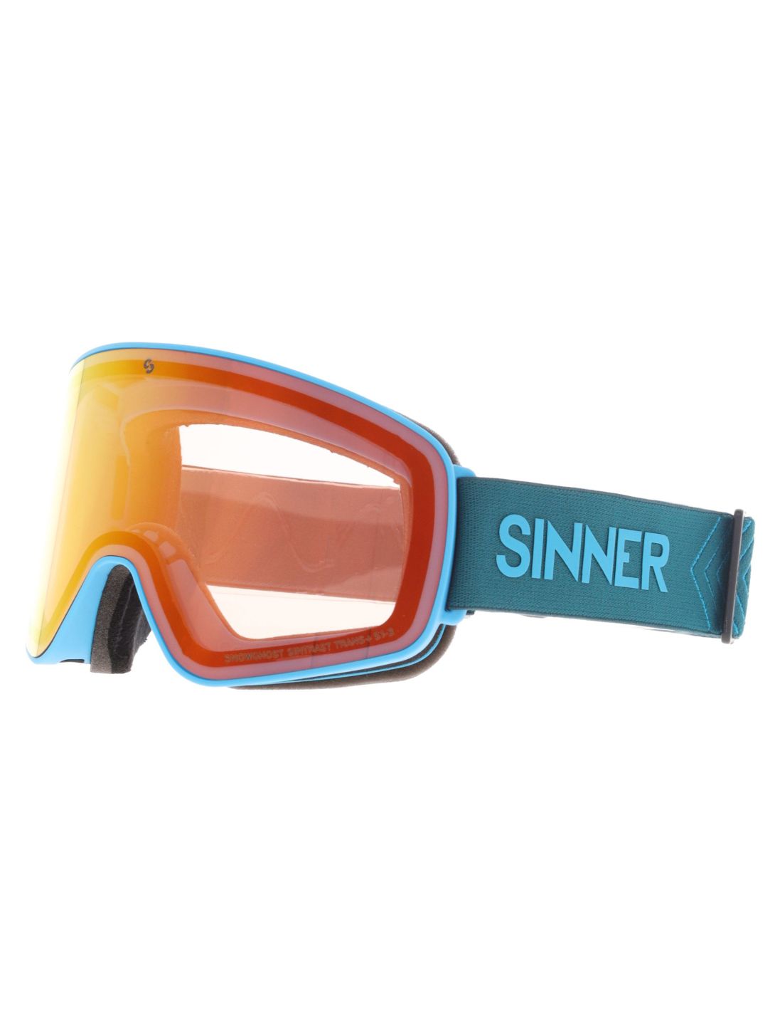 Sinner, Snowghost lunettes de ski unisexe Matt Blue bleu 