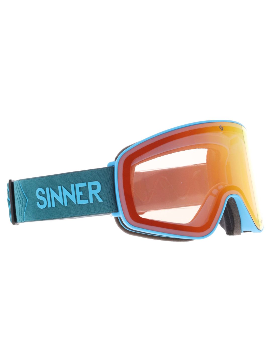 Sinner, Snowghost lunettes de ski unisexe Matt Blue bleu 