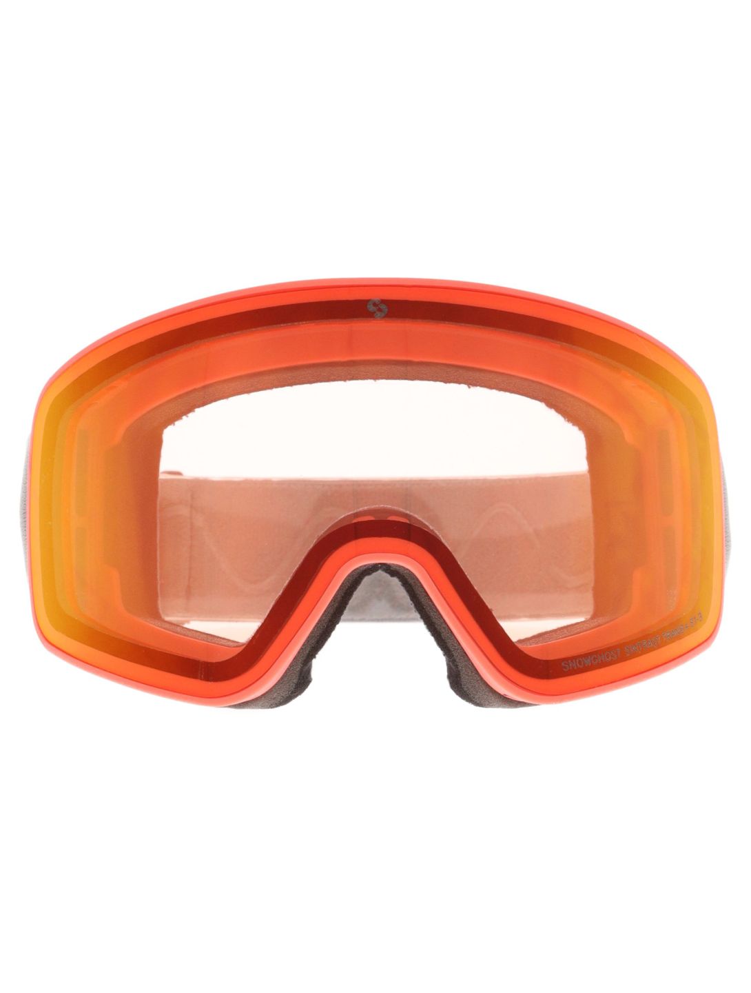 Sinner, Snowghost lunettes de ski unisexe Matt Orange gris, orange 