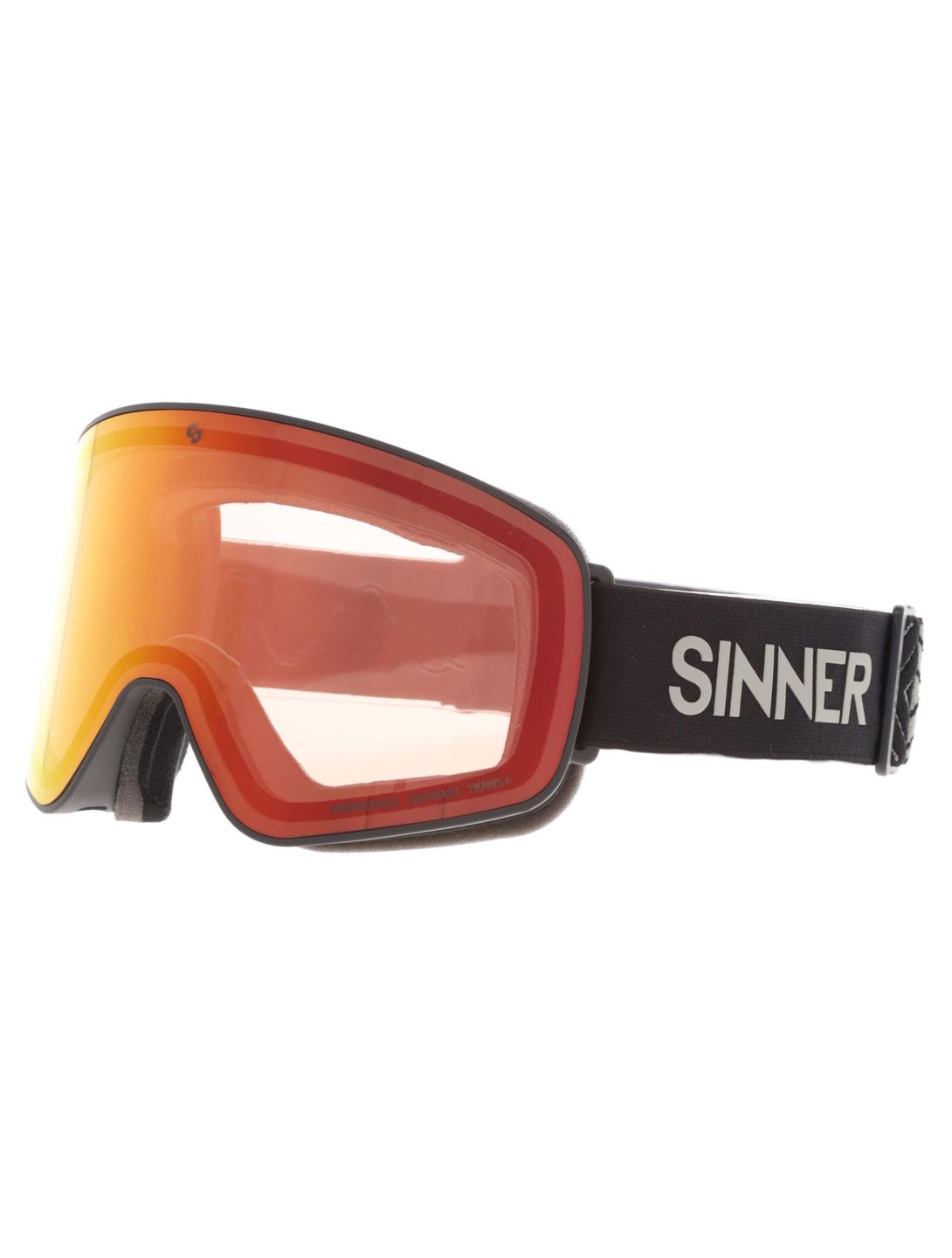 Sinner, Snowghost lunettes de ski unisexe Matt Black noir 