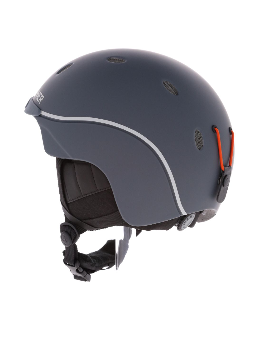 Sinner, Titan casque de ski unisexe Matt Dark Grey gris 