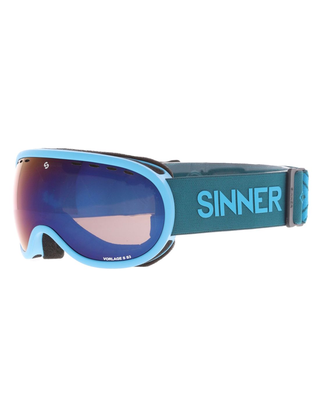 Sinner, Vorlage S lunettes de ski unisexe Matt Blue bleu 