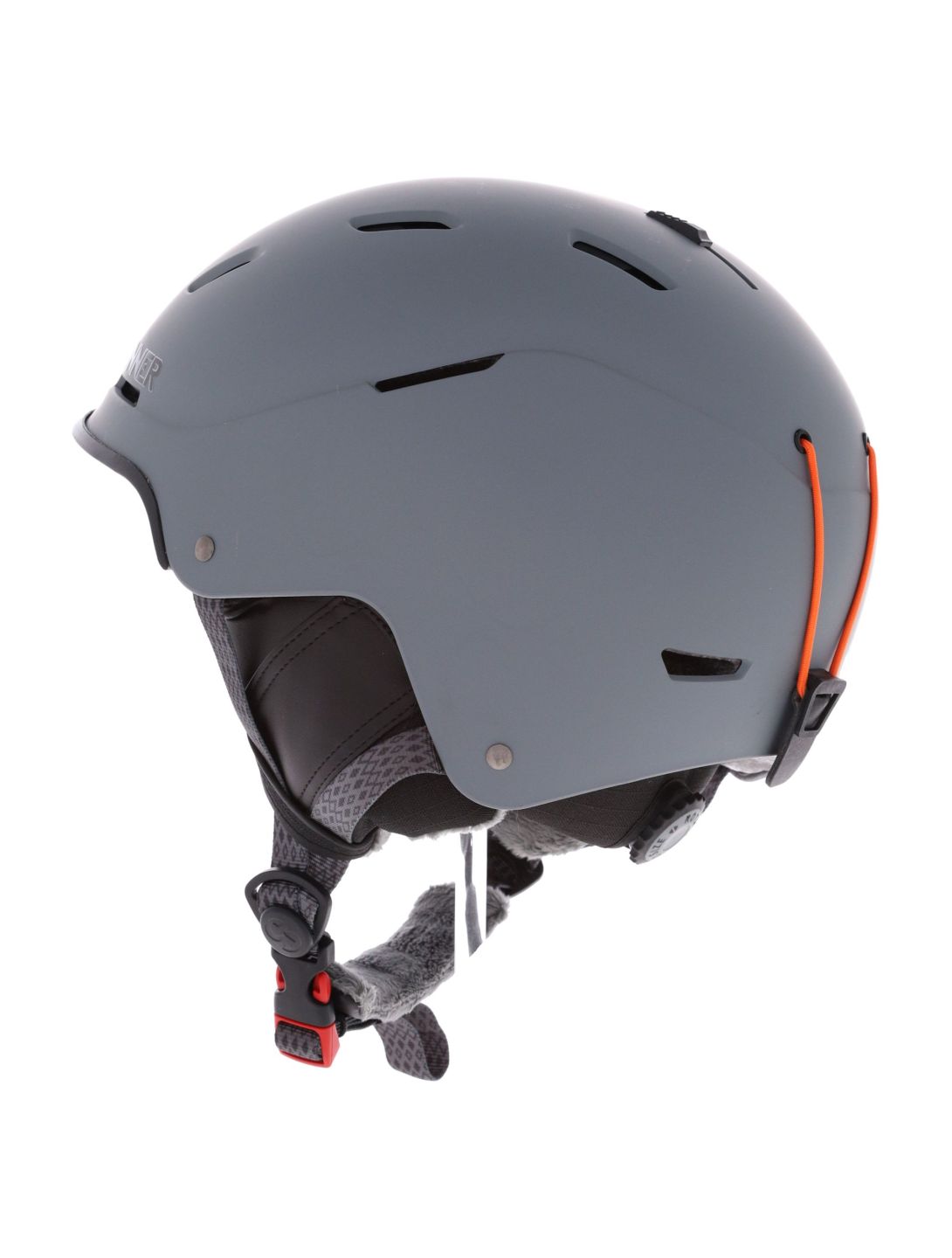 Sinner, Whistler casque de ski unisexe Matt Dark Grey gris 