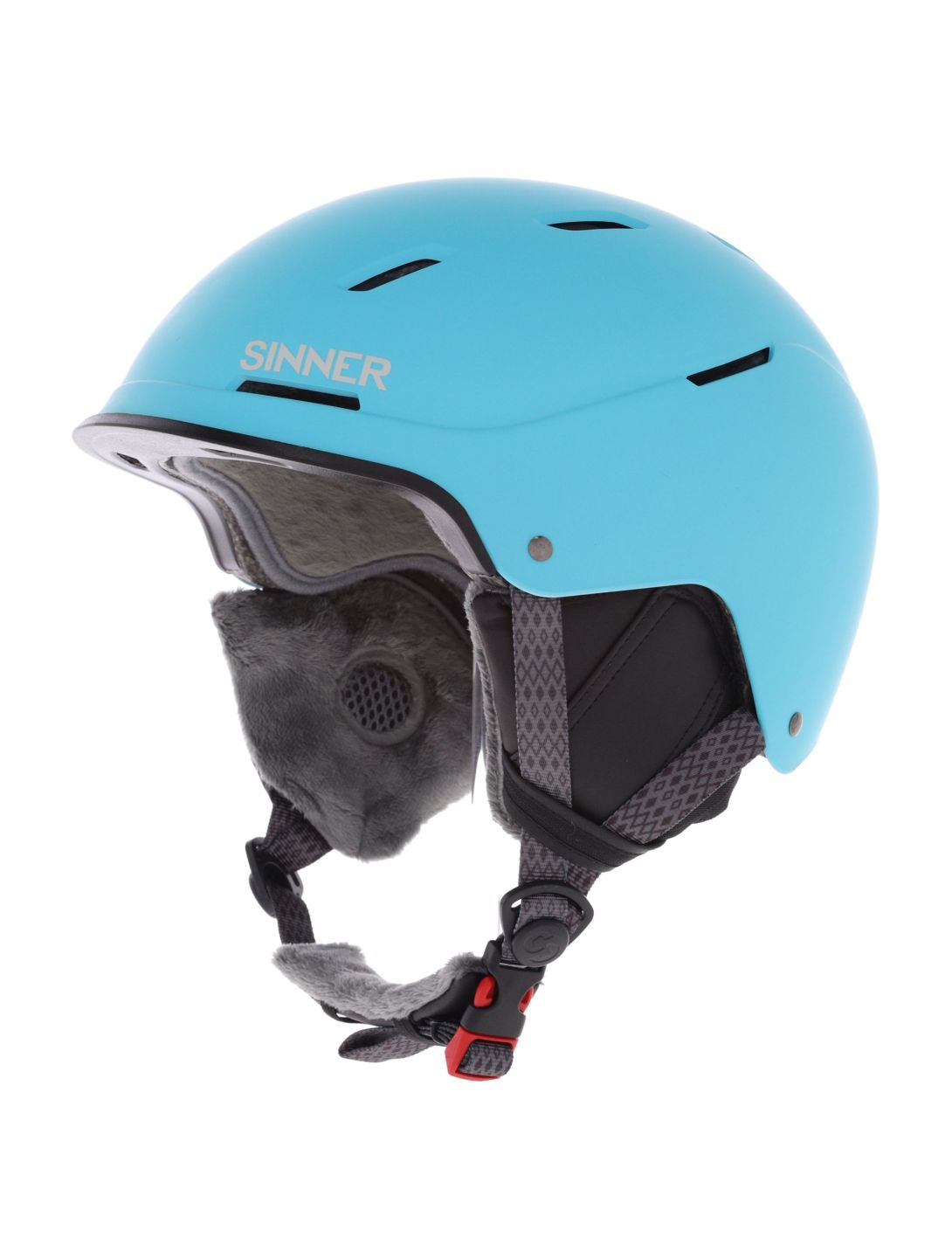 Sinner, Whistler casque de ski unisexe Matt Sky Blue bleu 