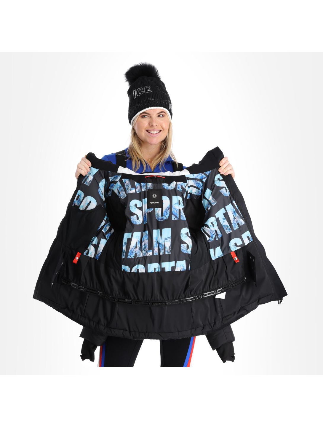 Sportalm Kitzbühel, 9820504189 veste de ski femmes noir 