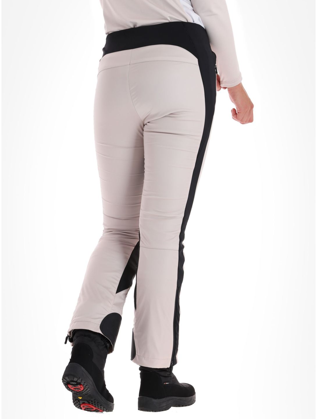 Sportalm Kitzbühel, Air CB pantalon de ski en softshell femmes Taupe Pink rose 