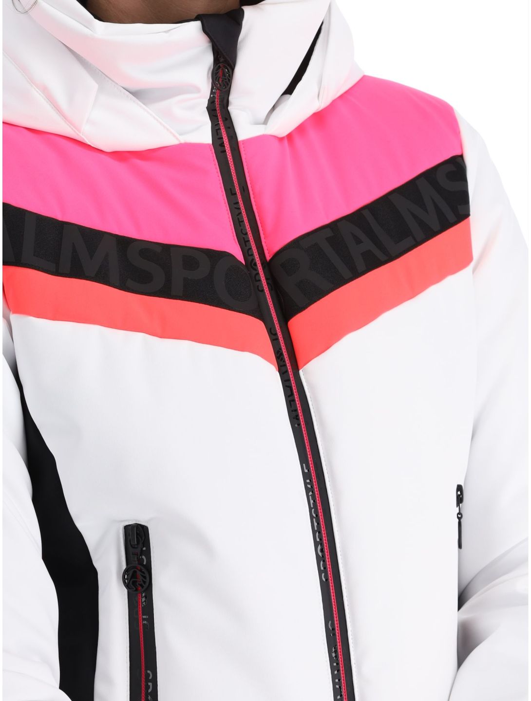 Sportalm Kitzbühel, Anniston m.Kap.o.P. veste de ski femmes Optical white blanc 