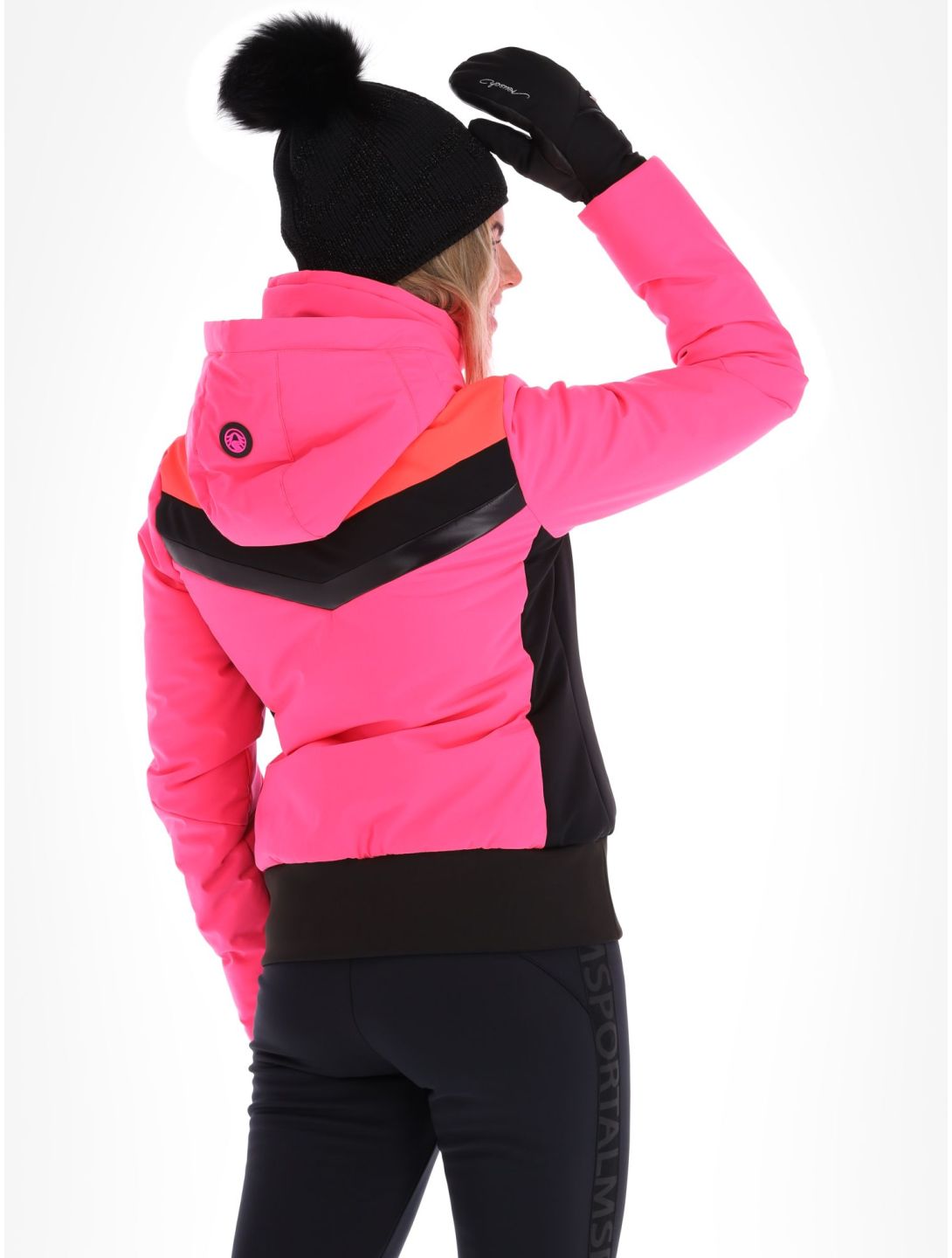 Sportalm Kitzbühel, Anniston m.Kap.o.P. veste de ski femmes Pink Glow rose 