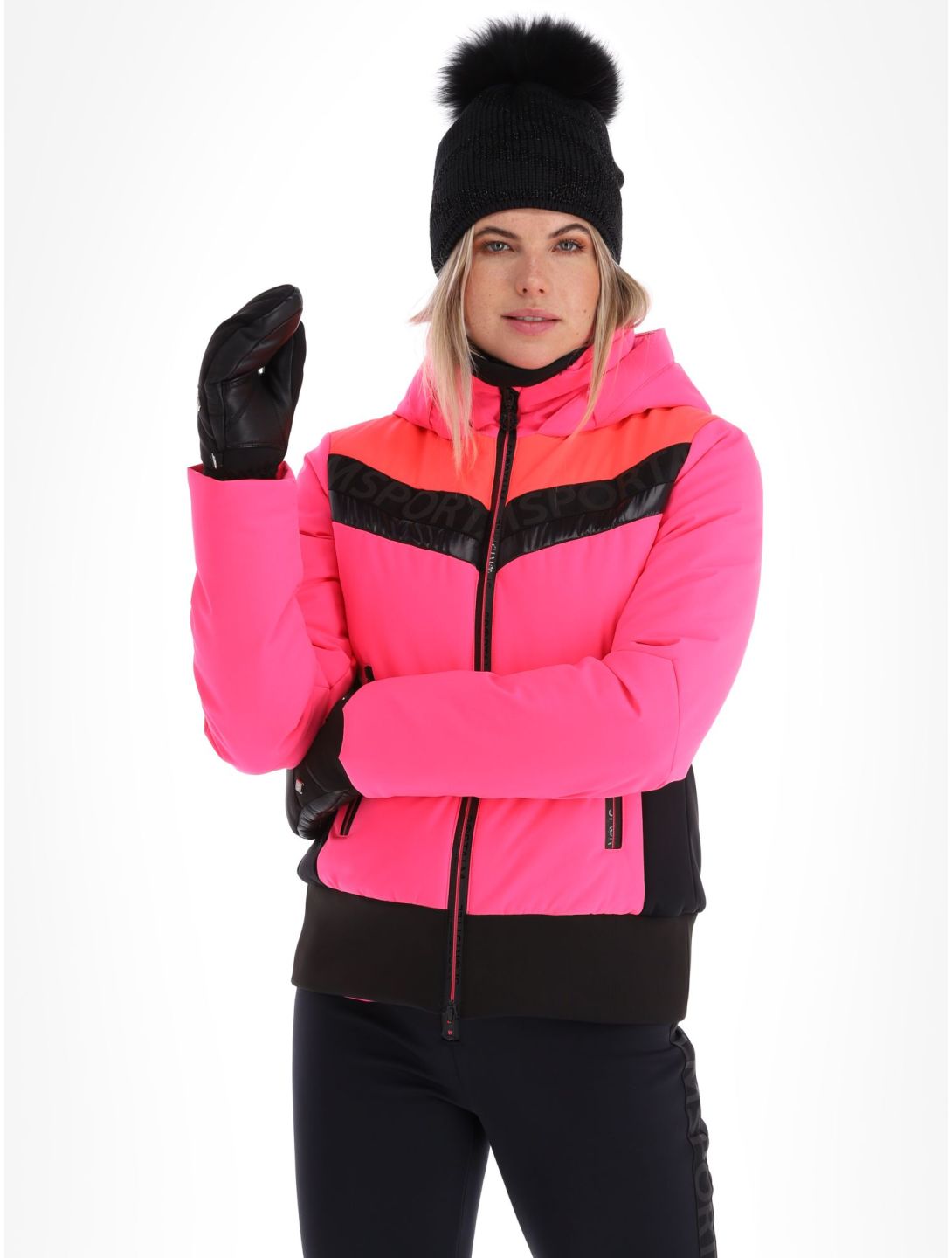 Sportalm Kitzbühel, Anniston m.Kap.o.P. veste de ski femmes Pink Glow rose 