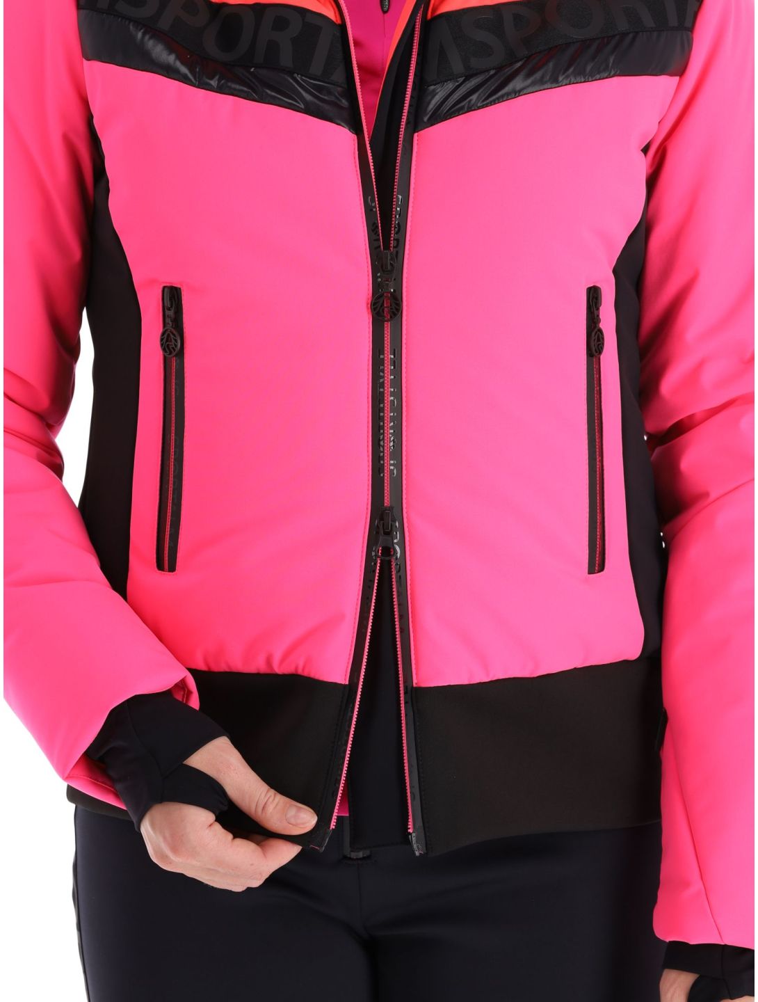 Sportalm Kitzbühel, Anniston m.Kap.o.P. veste de ski femmes Pink Glow rose 