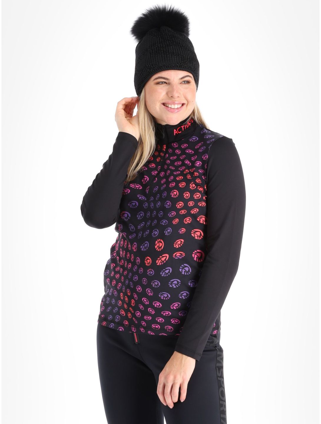 Sportalm Kitzbühel, Apex pull de ski femmes Black noir 