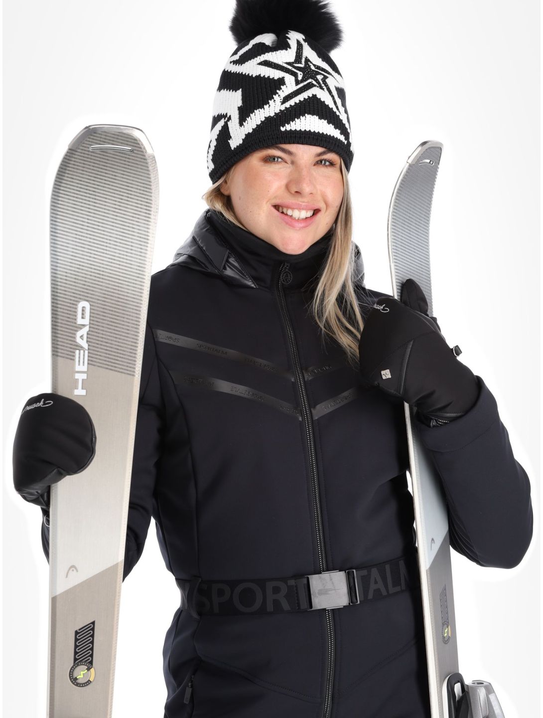 Sportalm Kitzbühel, Arkansas m.Kap.o.P. combinaison de ski femmes Black noir 