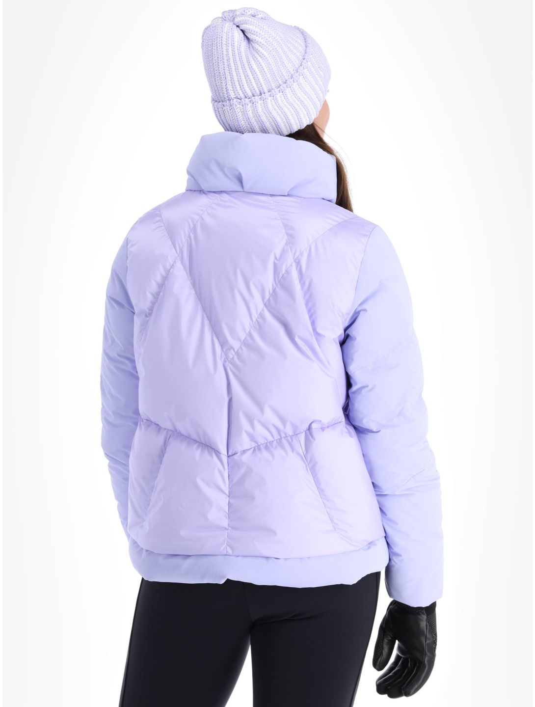 Sportalm Kitzbühel, Baby o.K. veste de ski femmes Rose Metallic rose 