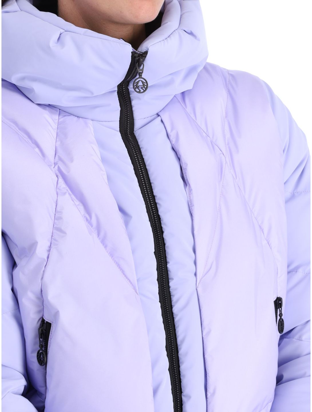 Sportalm Kitzbühel, Baby o.K. veste de ski femmes Rose Metallic rose 