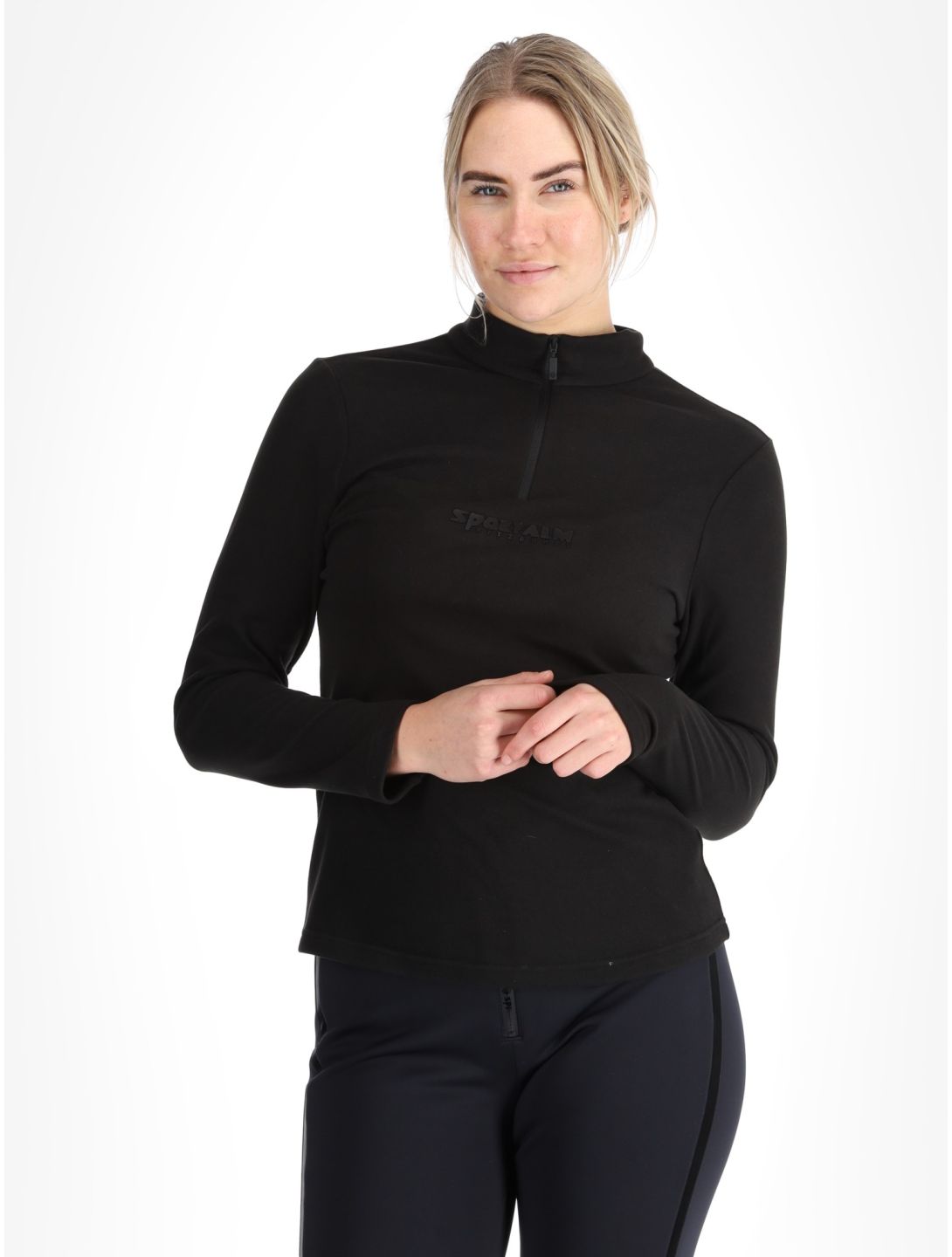 Sportalm Kitzbühel, Cologne CH pull de ski femmes Black noir 