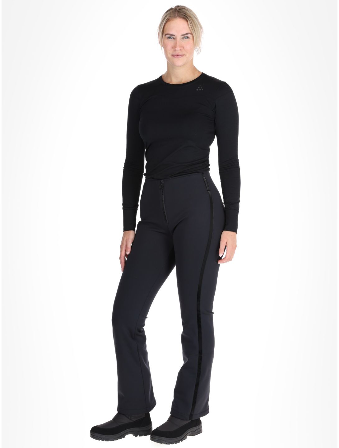 Sportalm Kitzbühel, Danica ST pantalon de ski en softshell femmes Black noir 