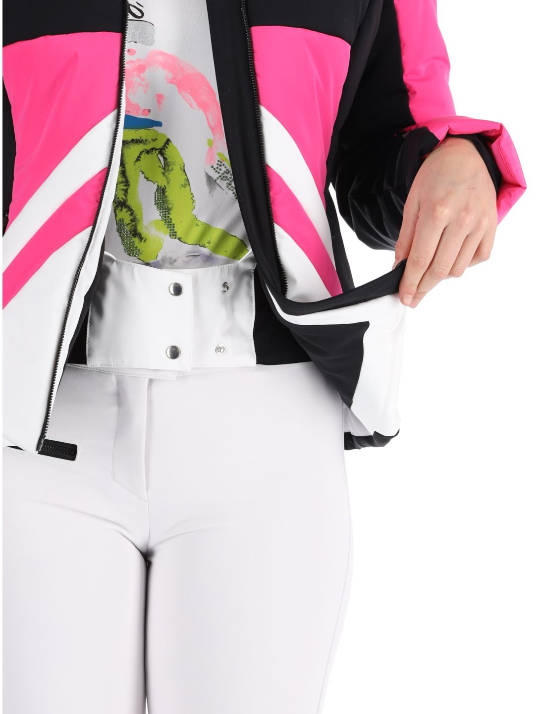 Sportalm Kitzbühel, Delphia CL m.K. veste de ski femmes Neon Pink rose 