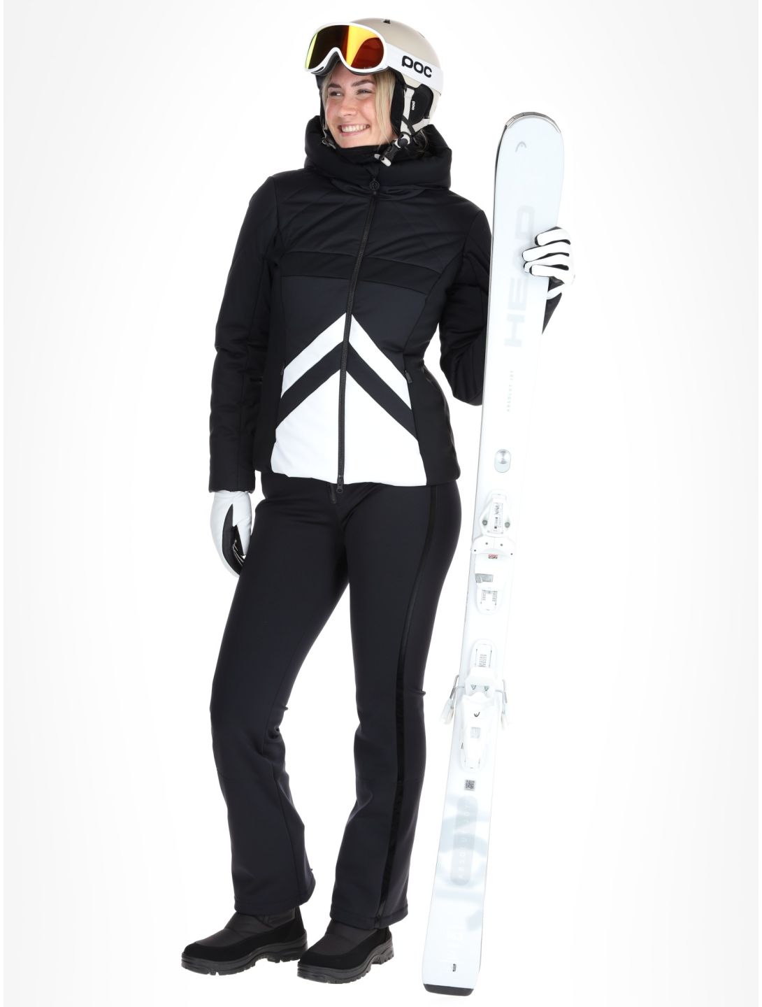 Sportalm Kitzbühel, Delphia ST m.K. veste de ski femmes Black noir 