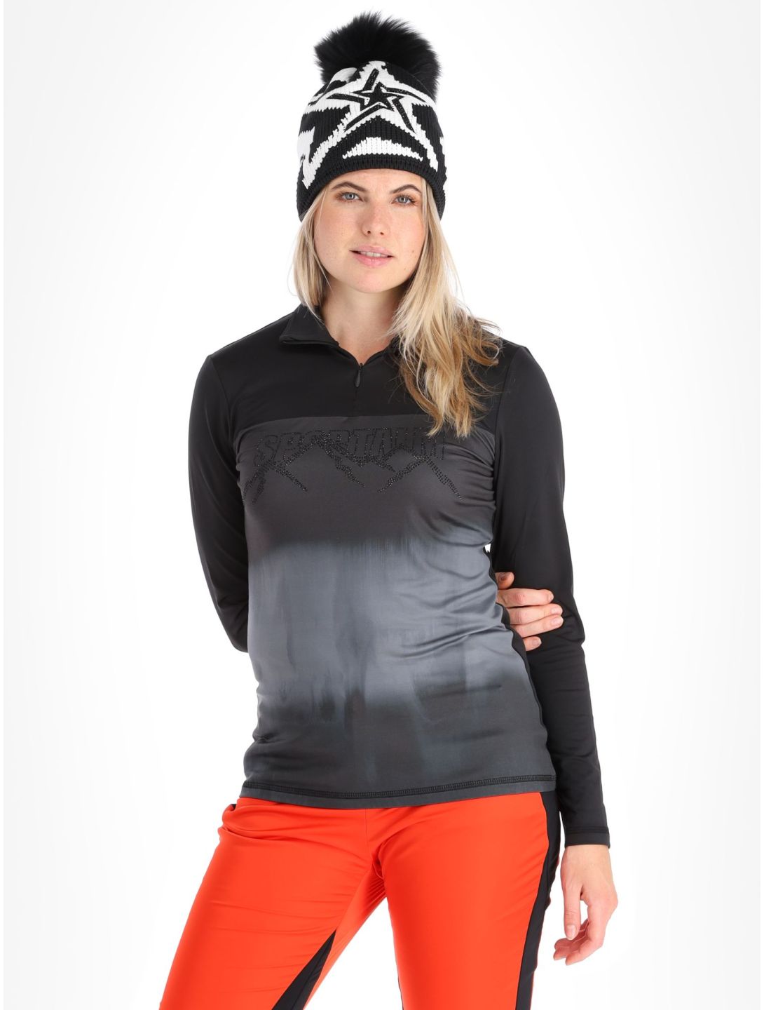 Sportalm Kitzbühel, Hannover pull de ski femmes Black noir 