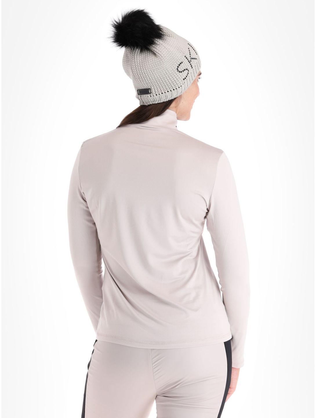 Sportalm Kitzbühel, Hannover pull de ski femmes Taupe Pink rose 