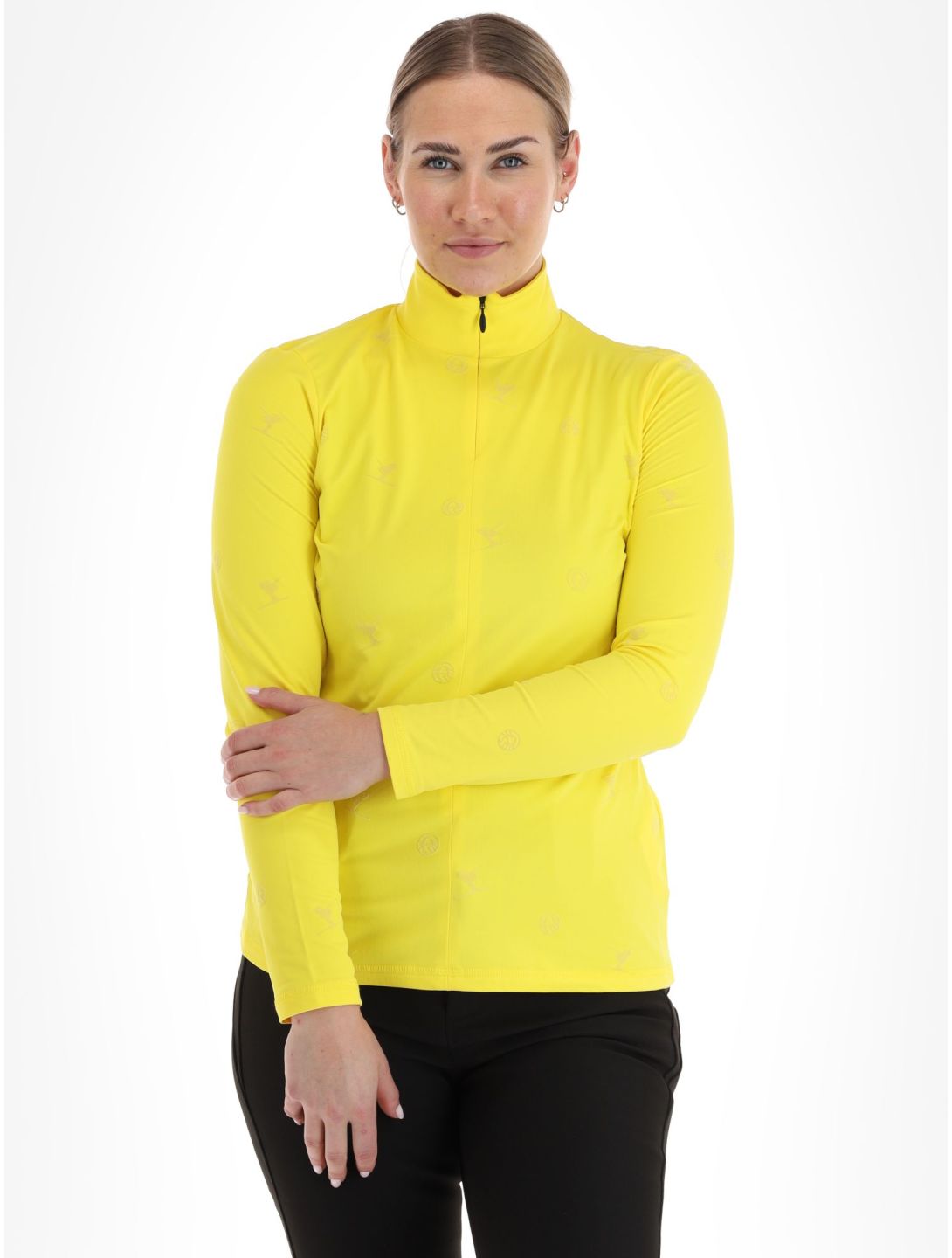 Sportalm Kitzbühel, Helsinki pull de ski femmes Blazing Yellow jaune 