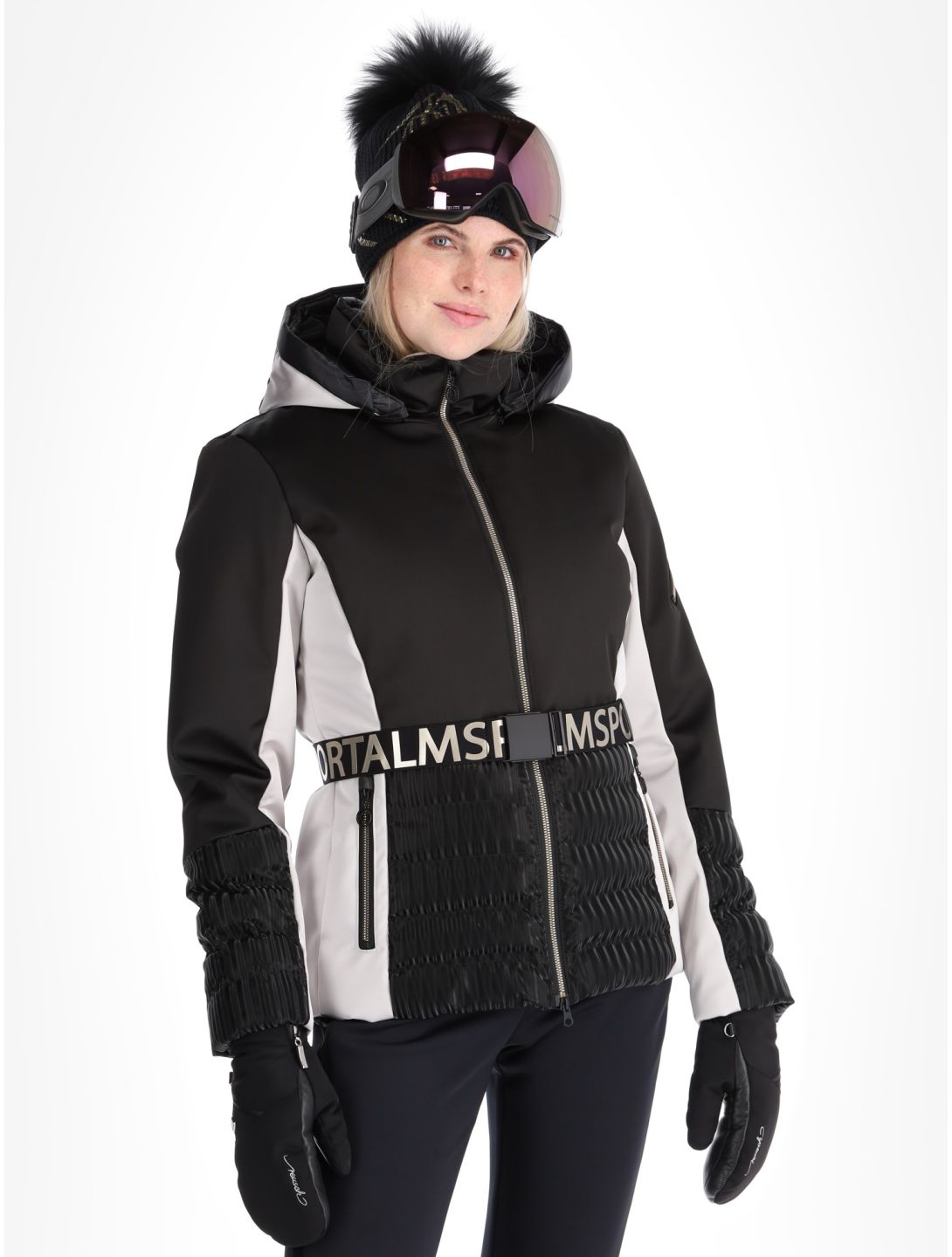 Sportalm Kitzbühel, Marbella NE m.Kap.o.P. veste de ski femmes Black noir 