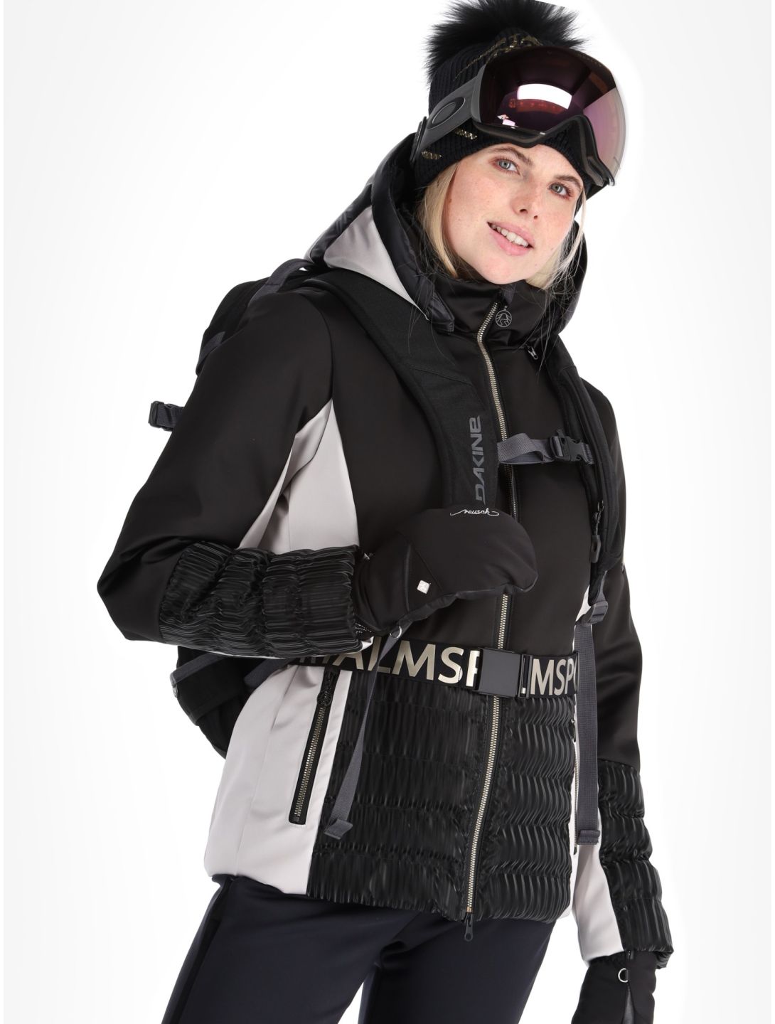 Sportalm Kitzbühel, Marbella NE m.Kap.o.P. veste de ski femmes Black noir 