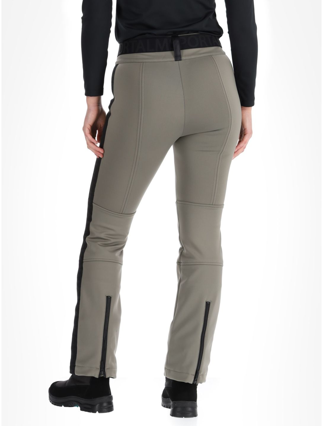 Sportalm Kitzbühel, Mayli CH pantalon de ski en softshell femmes Abbey Stone gris 