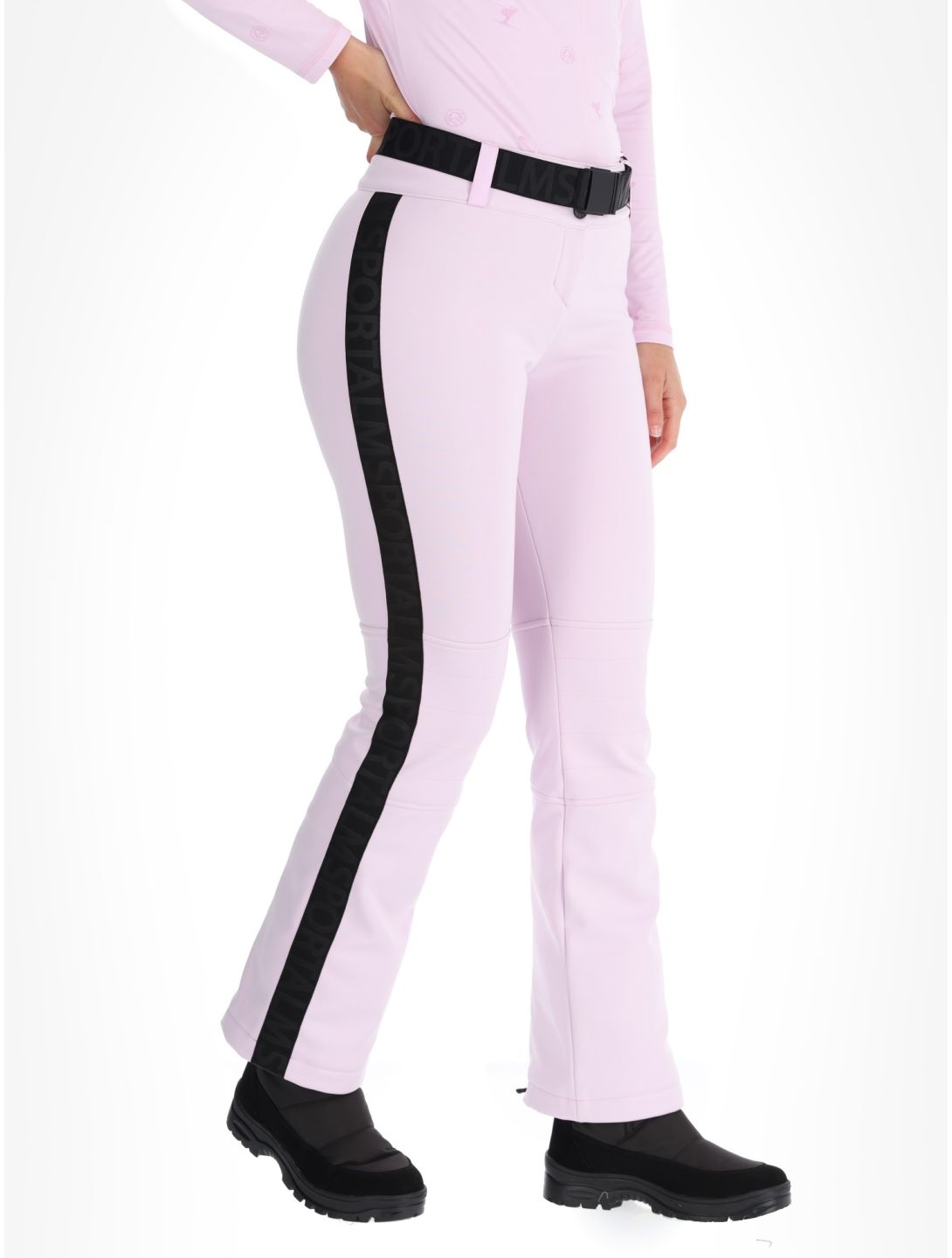 Sportalm Kitzbühel, Mayli CH pantalon de ski en softshell femmes Chalk Pink rose 