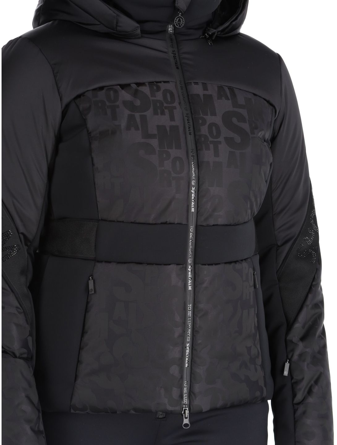 Sportalm Kitzbühel, Mumbai NE m.Kap.o.P. veste de ski femmes Black noir 