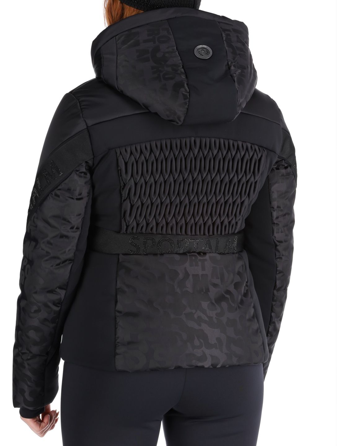 Sportalm Kitzbühel, Mumbai NE m.Kap.o.P. veste de ski femmes Black noir 