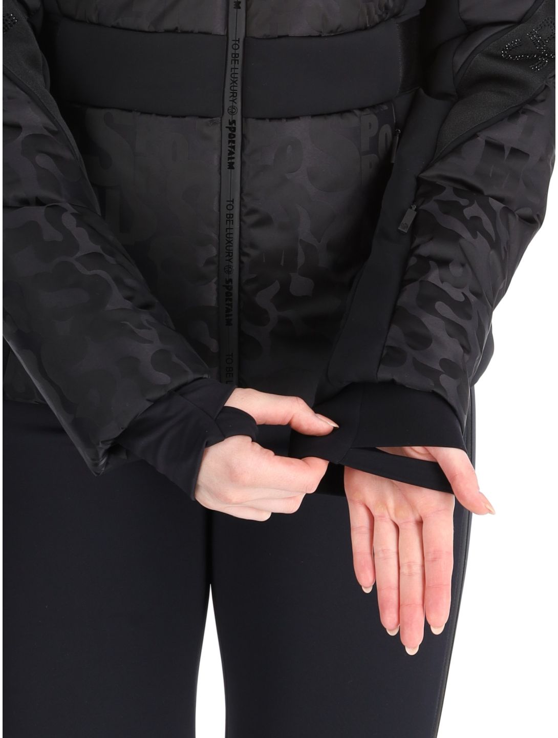 Sportalm Kitzbühel, Mumbai NE m.Kap.o.P. veste de ski femmes Black noir 