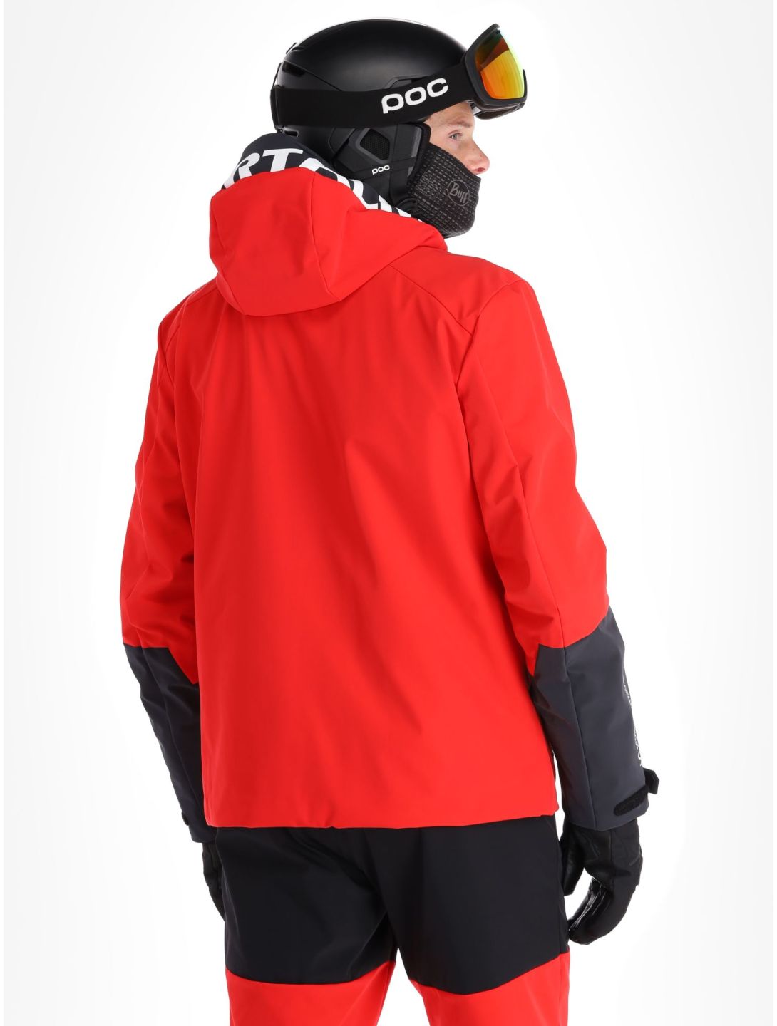 Sportalm Kitzbühel, My Shell m.Kap.o.P. veste de ski hommes Red rouge 