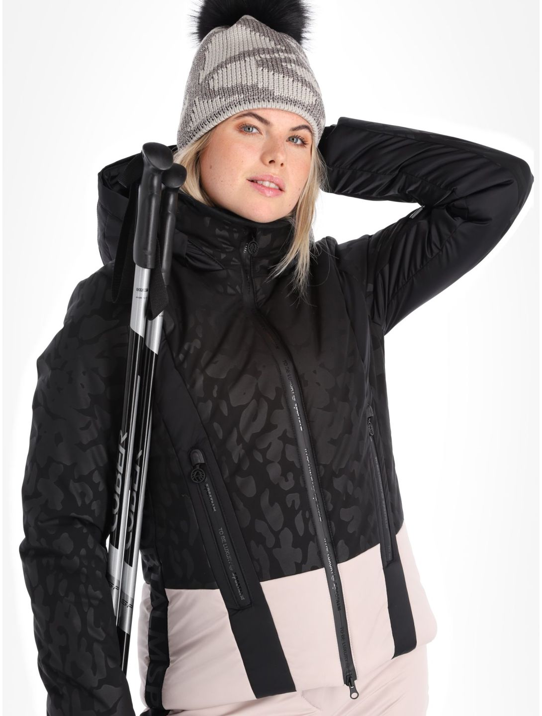 Sportalm Kitzbühel, Oregon m.Kap.o.P. veste de ski femmes Black noir 